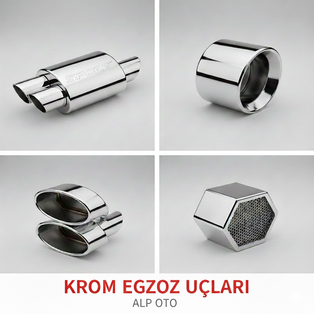 Krom Egzoz Uçları – ALP OTO